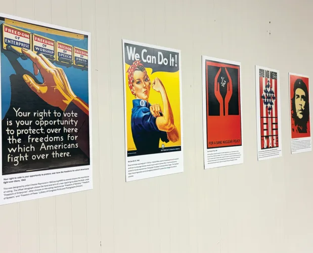 Historic Political Posters Exhibit